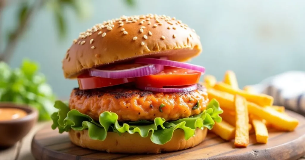 canned salmon burger Recipe