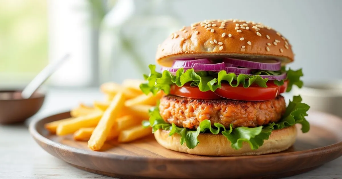 canned salmon burger Recipe