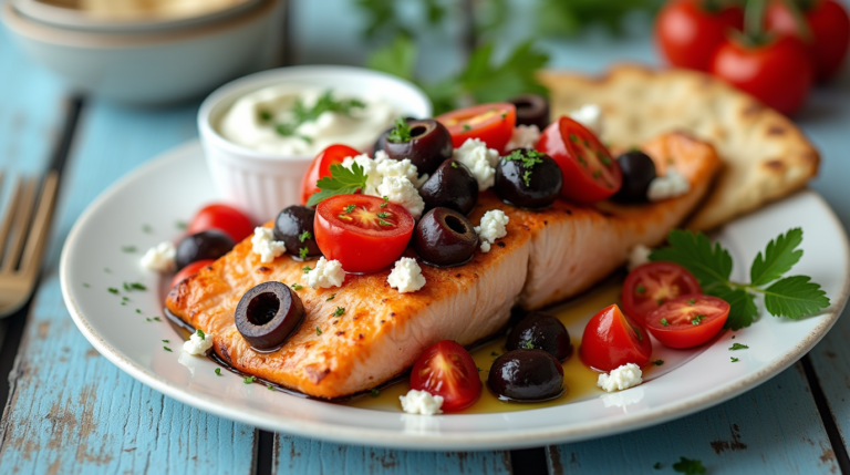 greek salmon