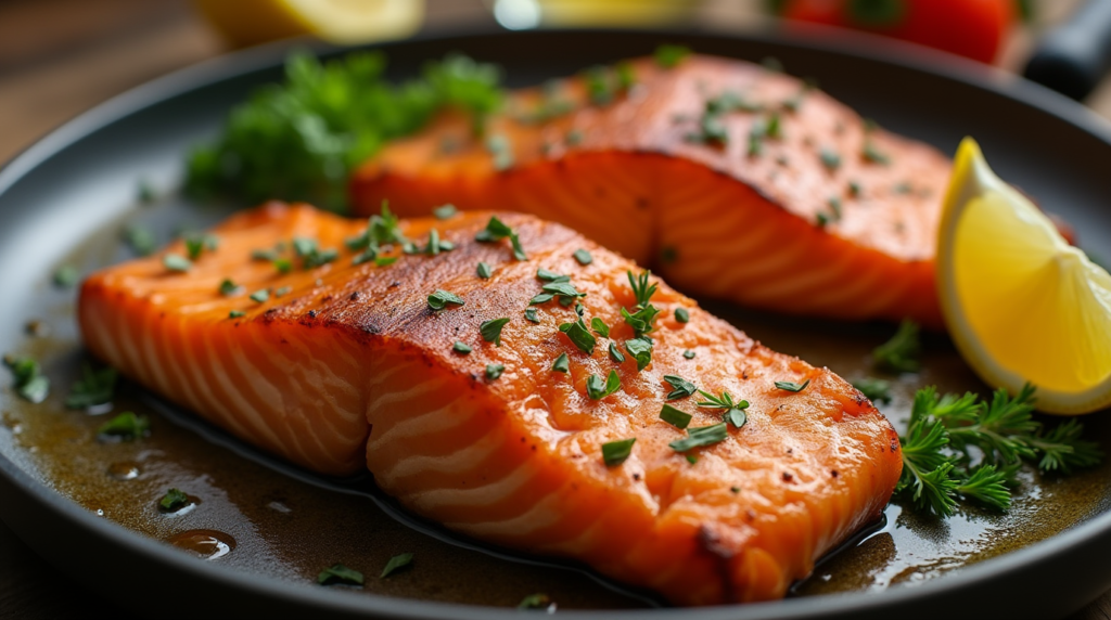 Crispy Pan-Seared Salmon Belly